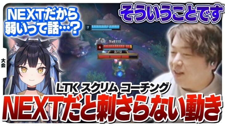 セオリーだとしてもNEXTだと逆に弱い動きをよいちゃんに教えるしゃるる [League The k4sen/LoL]