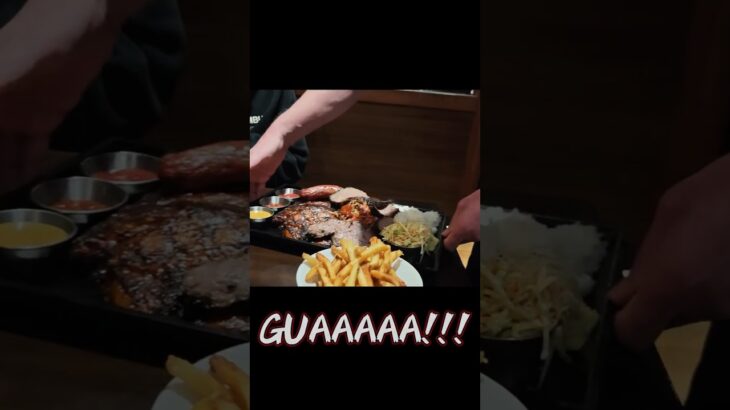 アメリカBBQ肉って最高！#shorts